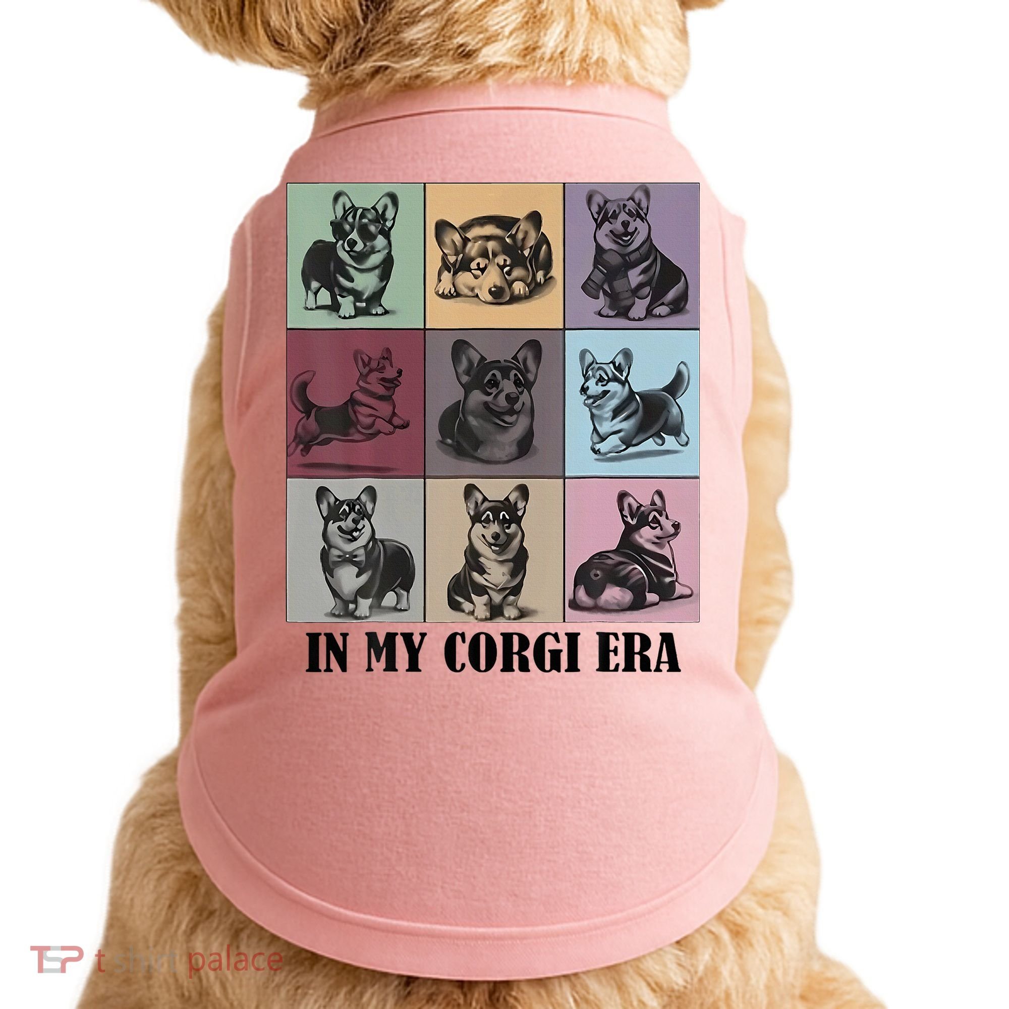 In My Corgi Era Funny Corgi Mom Dog Lover Doggie Tank