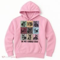 In My Corgi Era Funny Corgi Mom Dog Lover Hoodie thumb 0