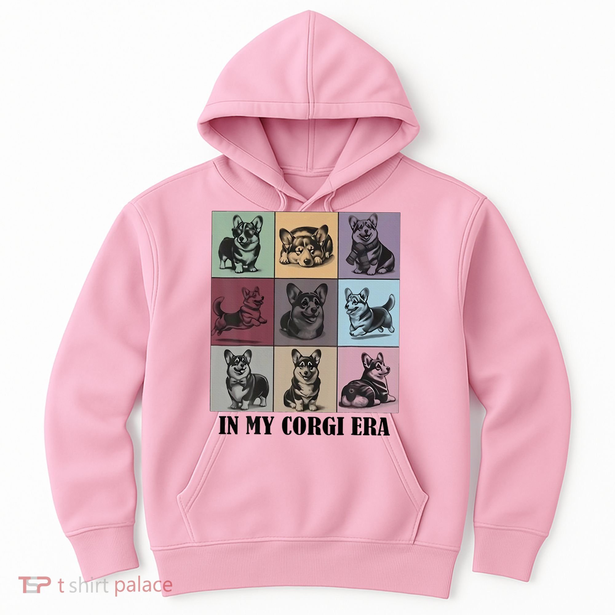 In My Corgi Era Funny Corgi Mom Dog Lover Hoodie
