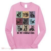 In My Corgi Era Funny Corgi Mom Dog Lover Long Sleeve Shirt thumb 0