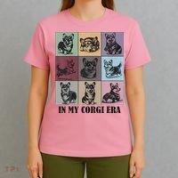 In My Corgi Era Funny Corgi Mom Dog Lover T-Shirt thumb 4