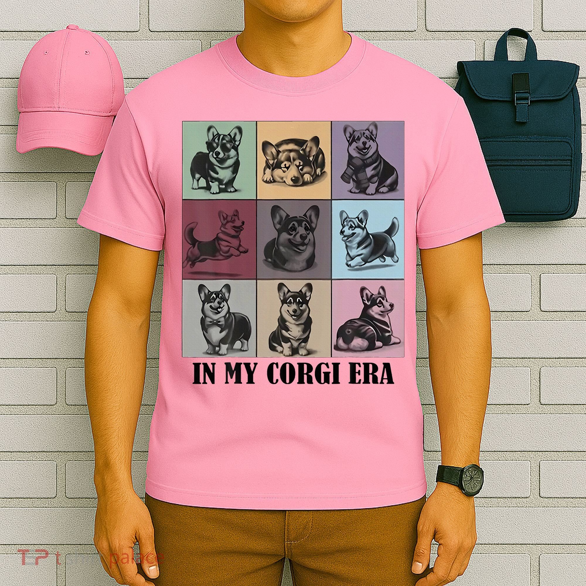 In My Corgi Era Funny Corgi Mom Dog Lover T-Shirt
