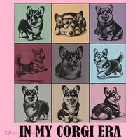 In My Corgi Era Funny Corgi Mom Dog Lover Baby Bodysuit thumb 2