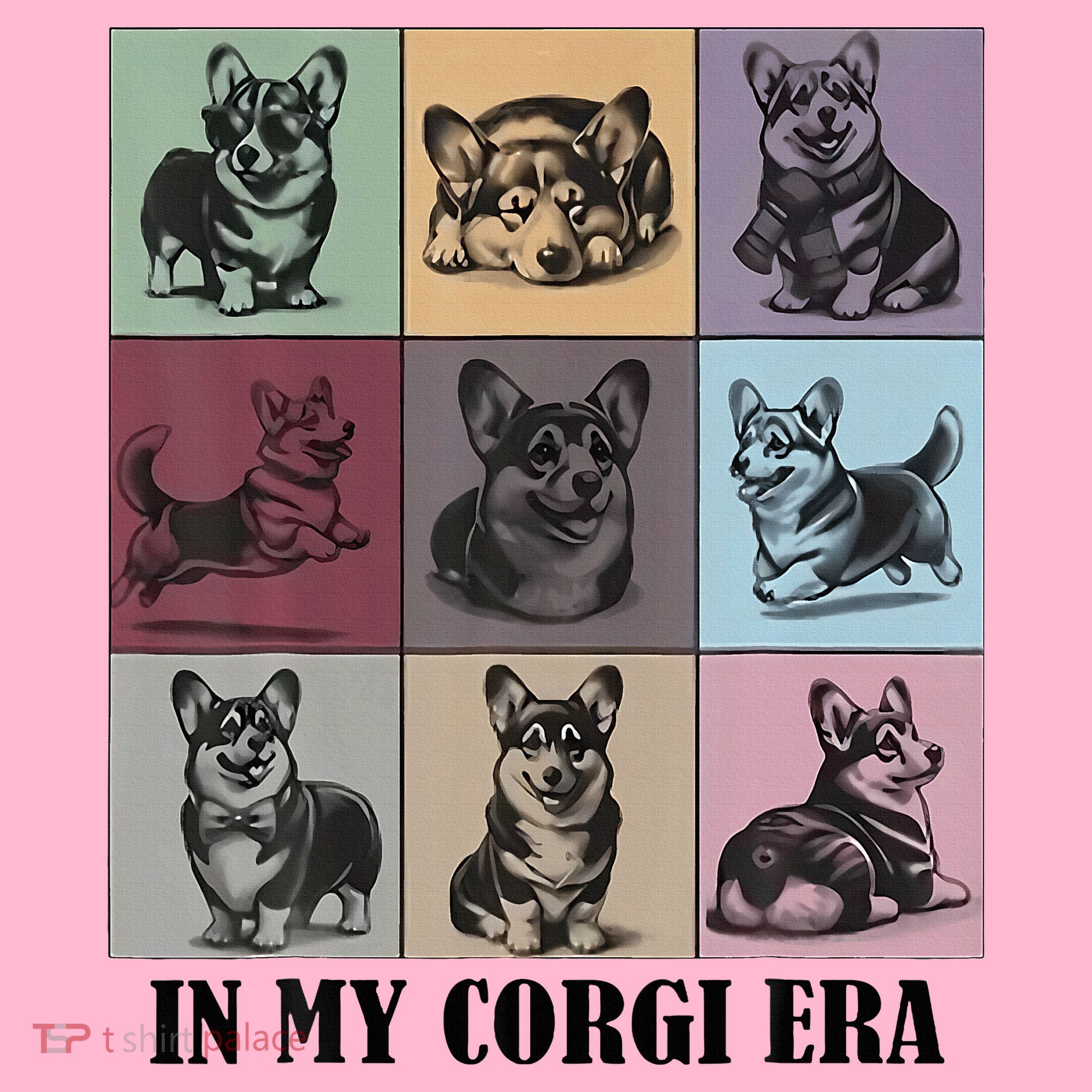 In My Corgi Era Funny Corgi Mom Dog Lover Baby Bodysuit