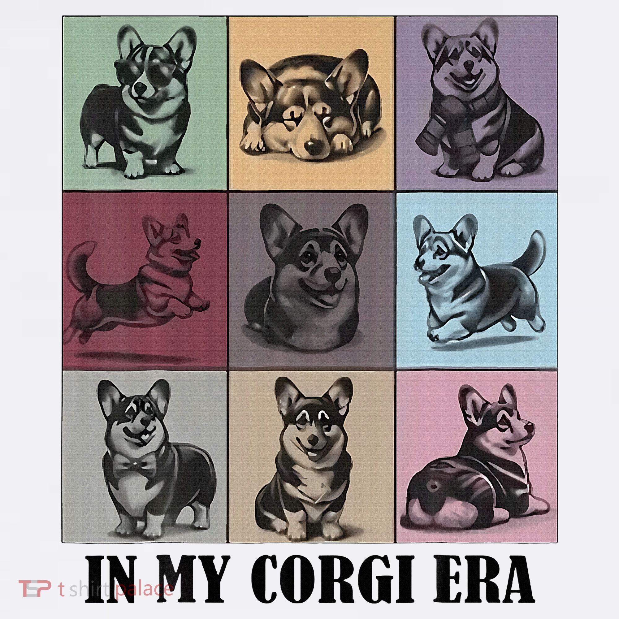 In My Corgi Era Funny Corgi Mom Dog Lover Apron