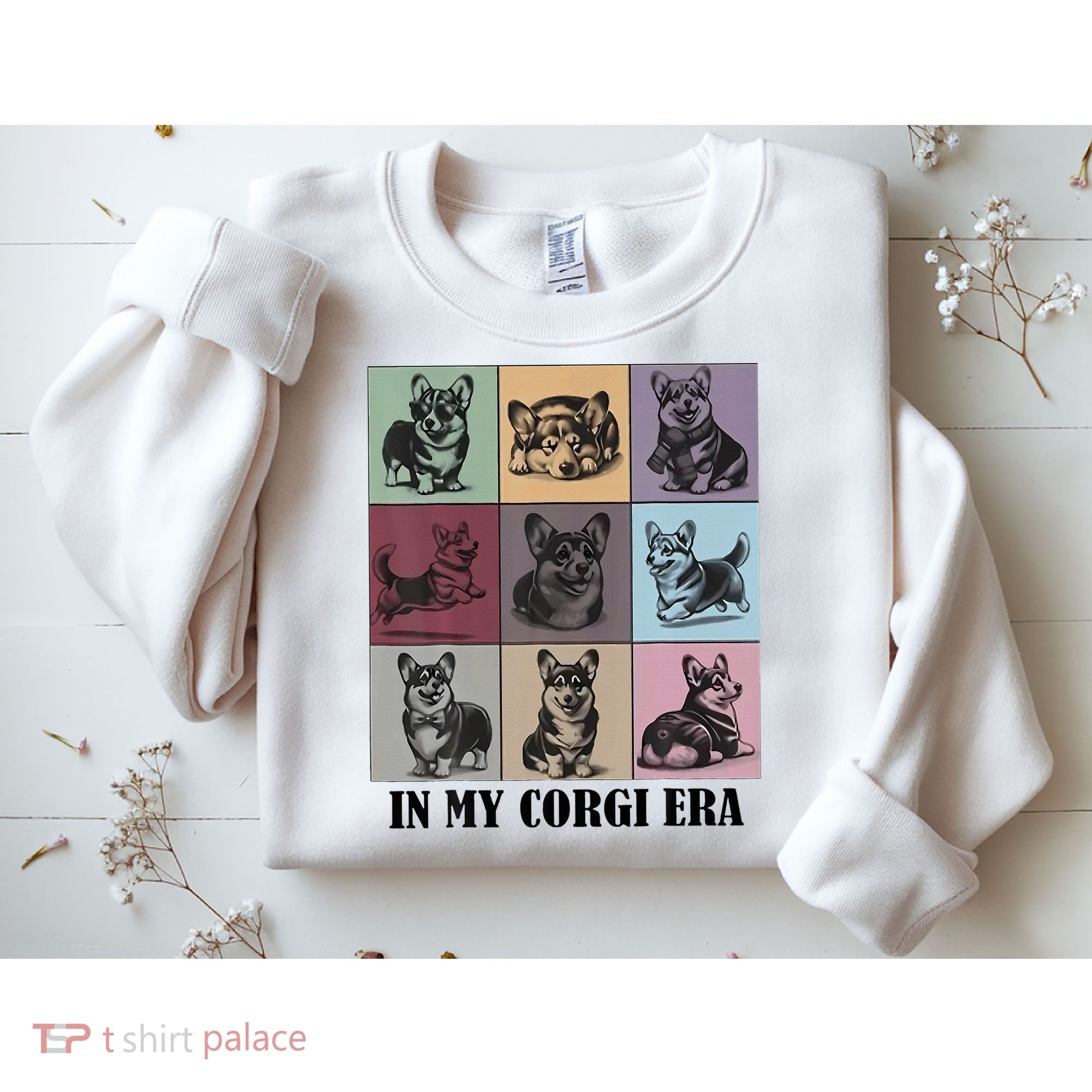 In My Corgi Era Funny Corgi Mom Dog Lover Sweatshirt