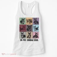 In My Corgi Era Funny Corgi Mom Dog Lover Women's Tank Top thumb 0