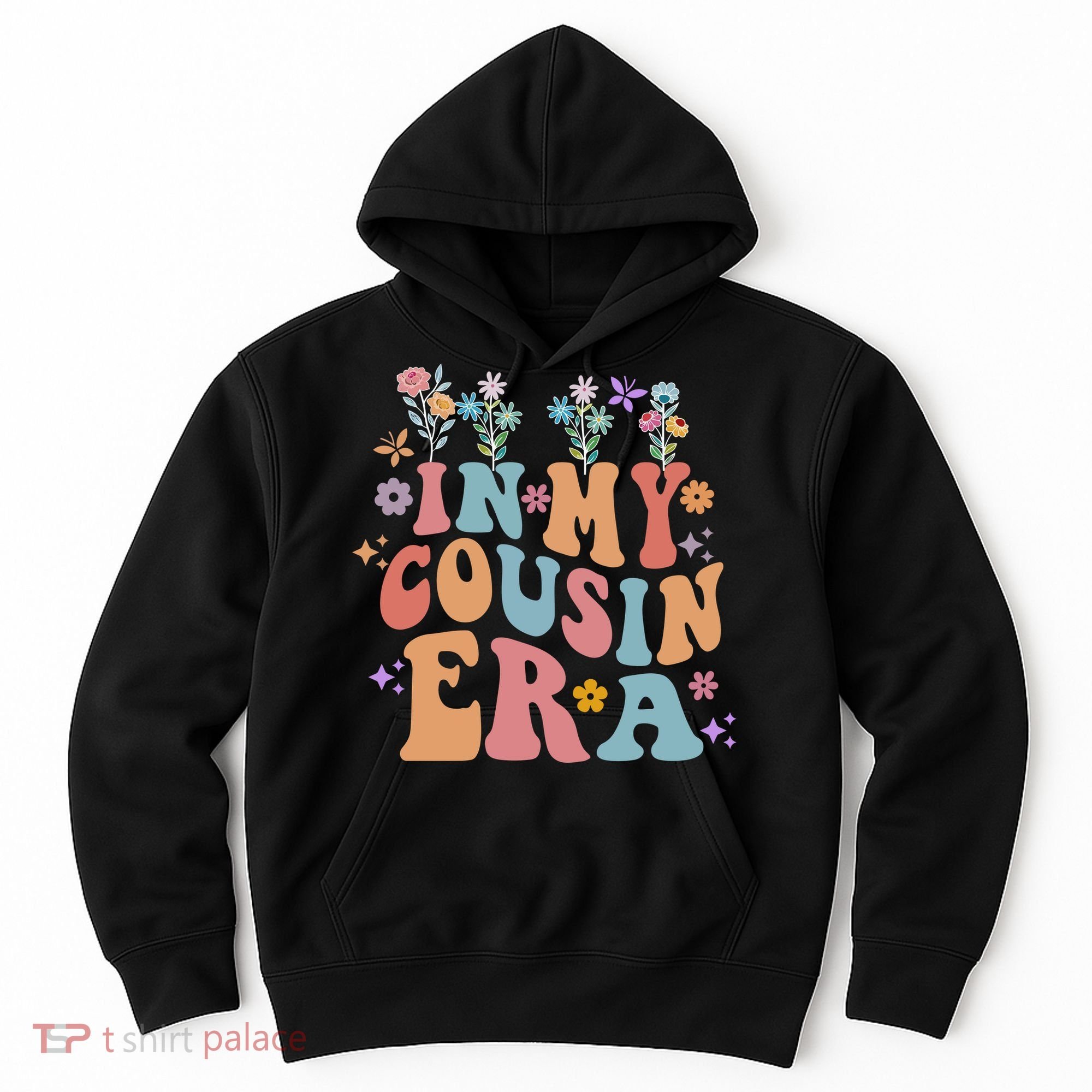 In My Cousin Era Floral Family Matching Hoodie