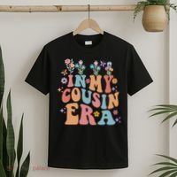 In My Cousin Era Floral Family Matching T-Shirt thumb 2