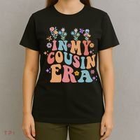 In My Cousin Era Floral Family Matching T-Shirt thumb 4