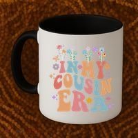 In My Cousin Era Floral Family Matching Coffee Mug thumb 2