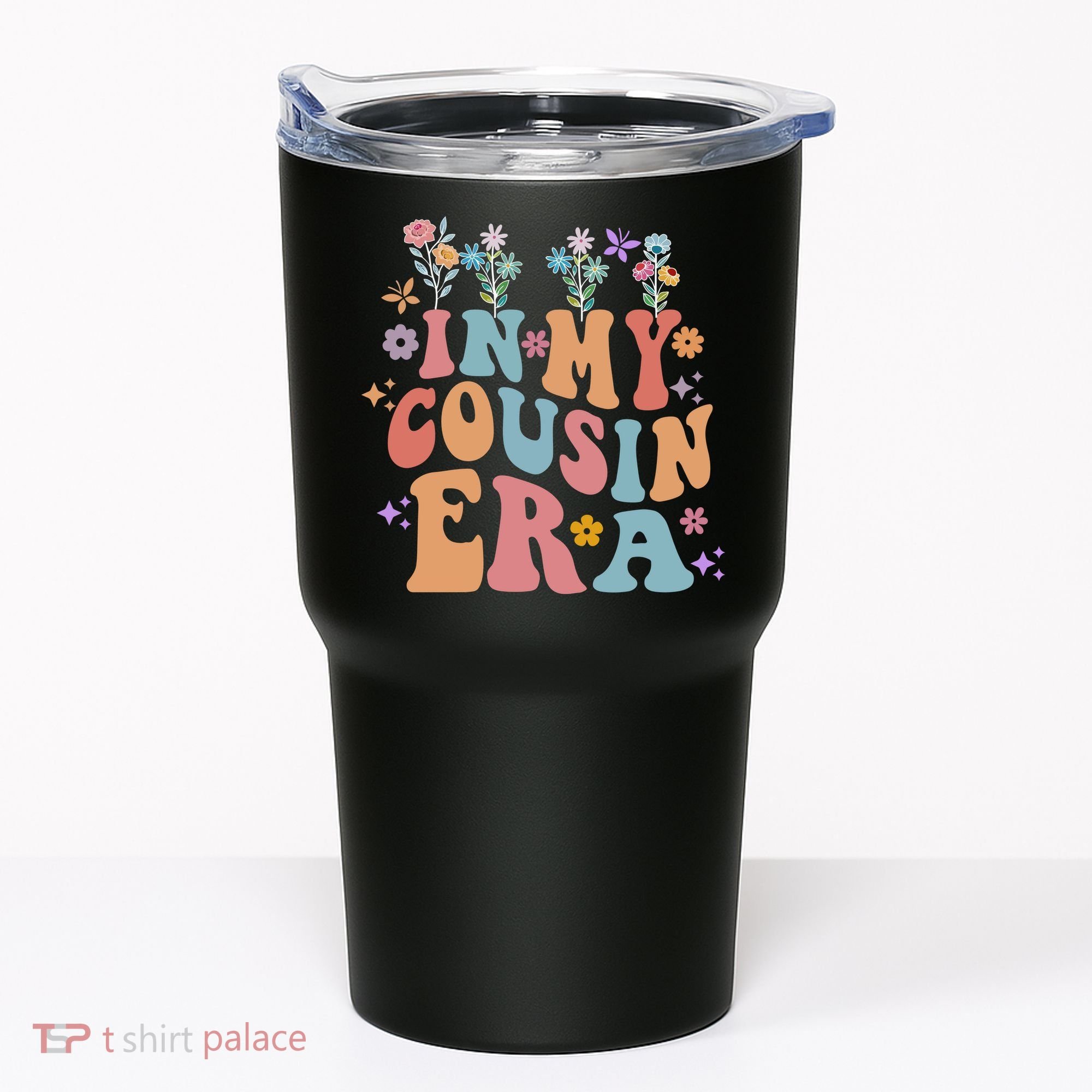 In My Cousin Era Floral Family Matching Tumbler
