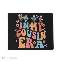 In My Cousin Era Floral Family Matching Mousepad thumb 0