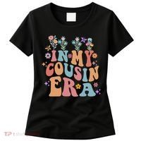 In My Cousin Era Floral Family Matching Women's T-Shirt thumb 0