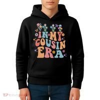 In My Cousin Era Floral Family Matching Kids Hoodie thumb 4