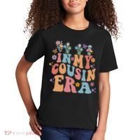 In My Cousin Era Floral Family Matching Kids T-Shirt thumb 2