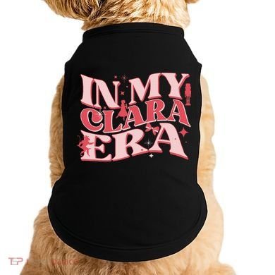 In My Clara Era Nutcracker Ballet Sugar Plum Fairy Groovy Doggie Tank