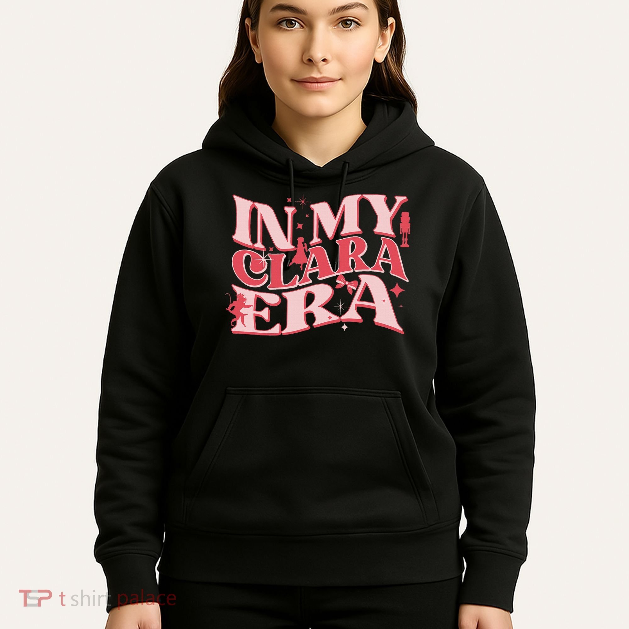 In My Clara Era Nutcracker Ballet Sugar Plum Fairy Groovy Hoodie