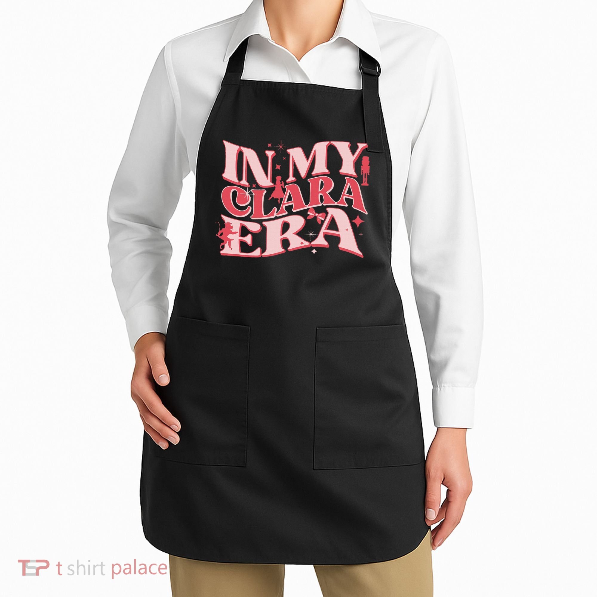 In My Clara Era Nutcracker Ballet Sugar Plum Fairy Groovy Apron