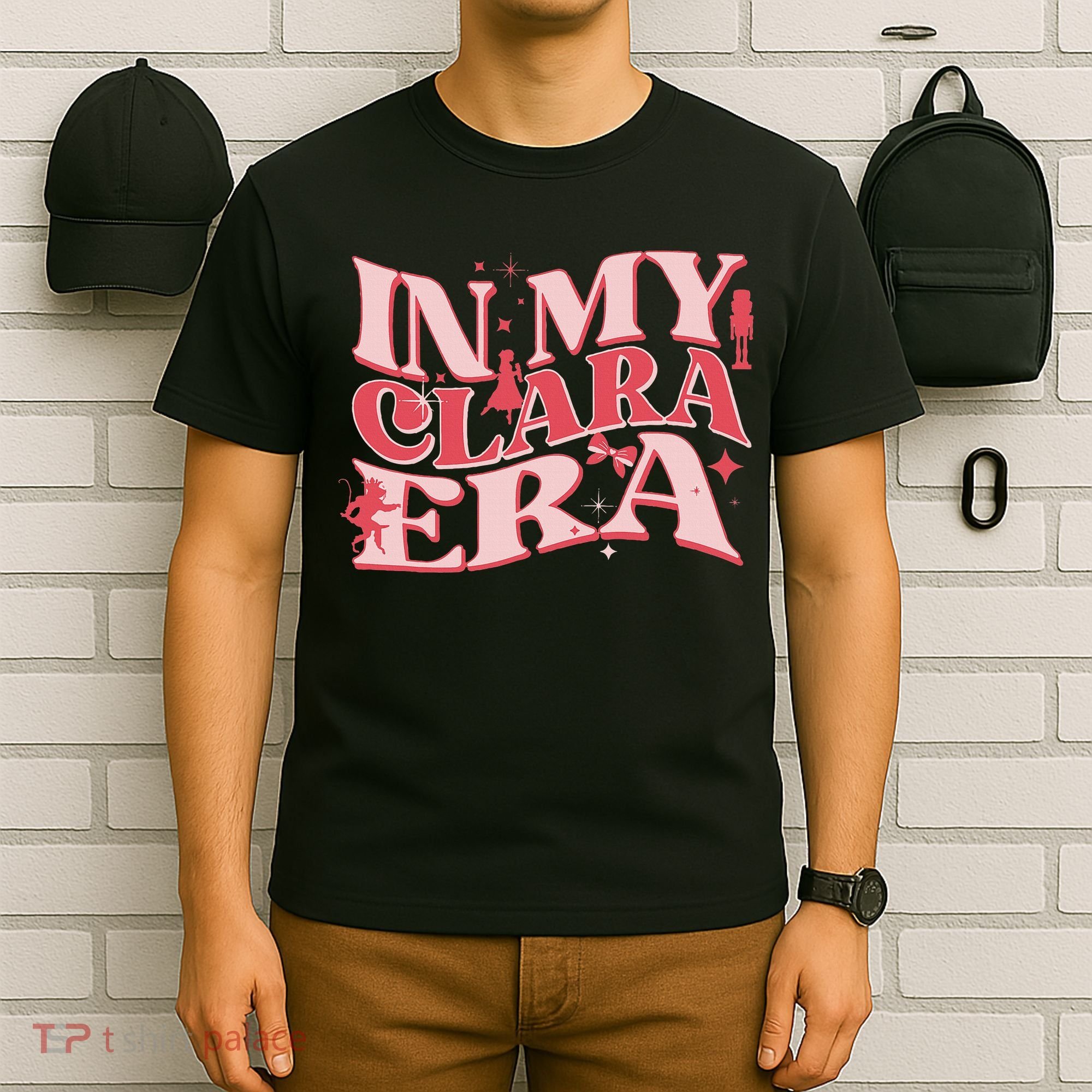 In My Clara Era Nutcracker Ballet Sugar Plum Fairy Groovy T-Shirt