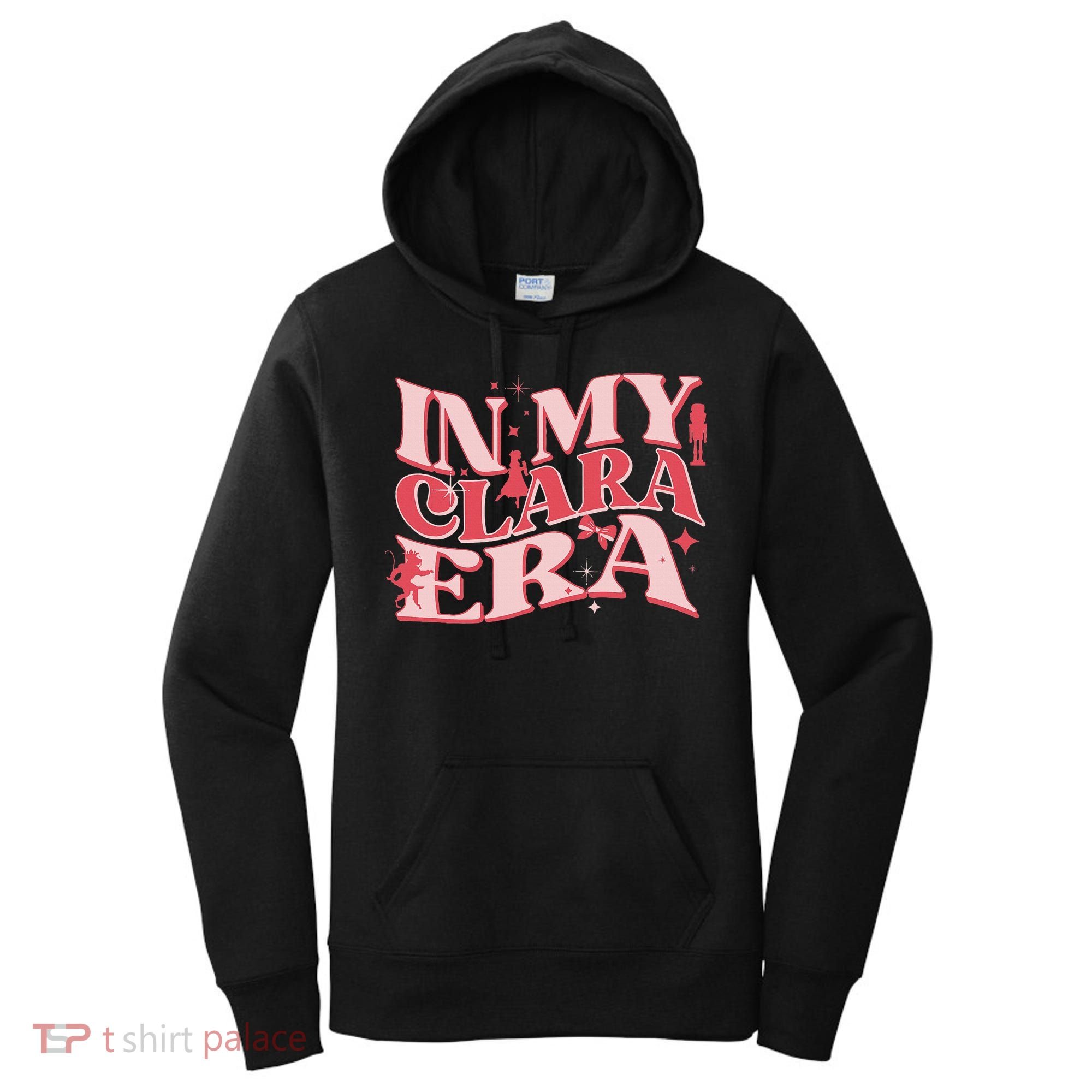 In My Clara Era Nutcracker Ballet Sugar Plum Fairy Groovy Women's Hoodie