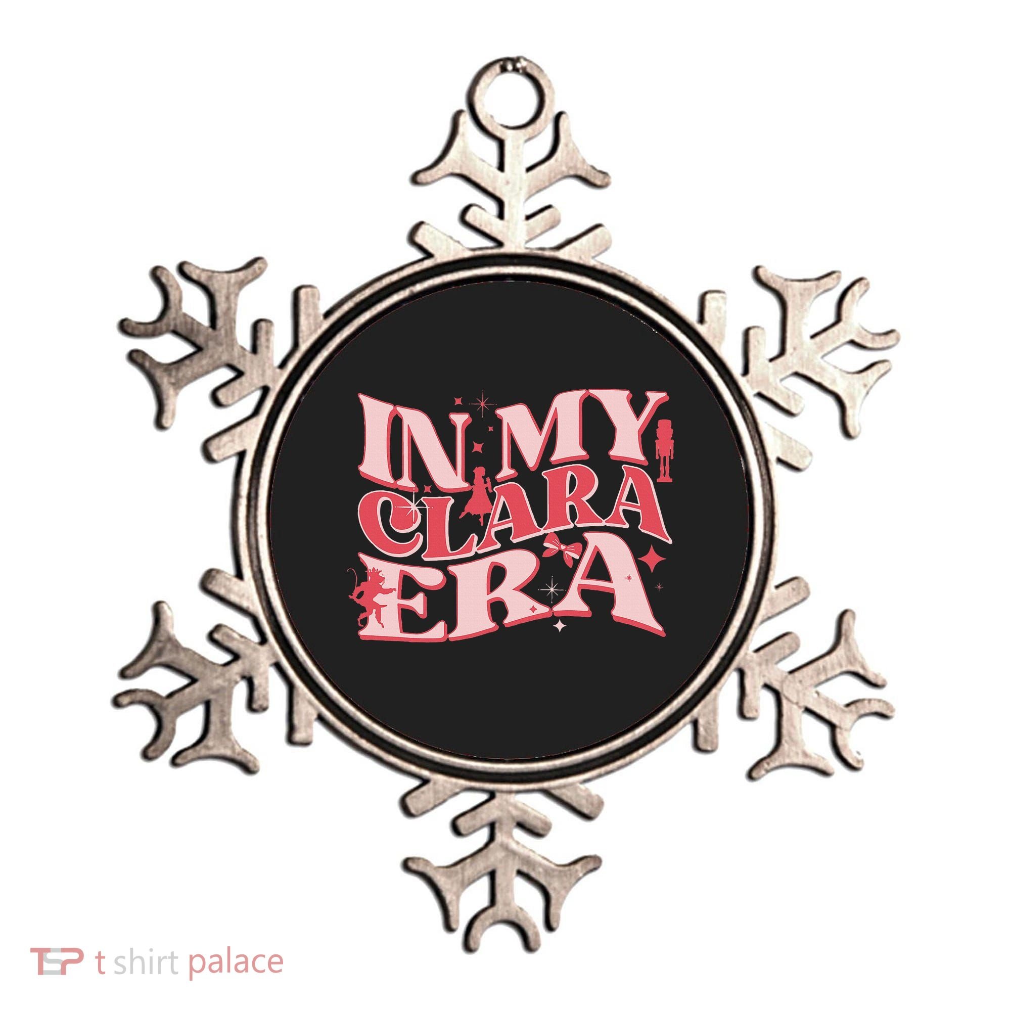 In My Clara Era Nutcracker Ballet Sugar Plum Fairy Groovy Ornament