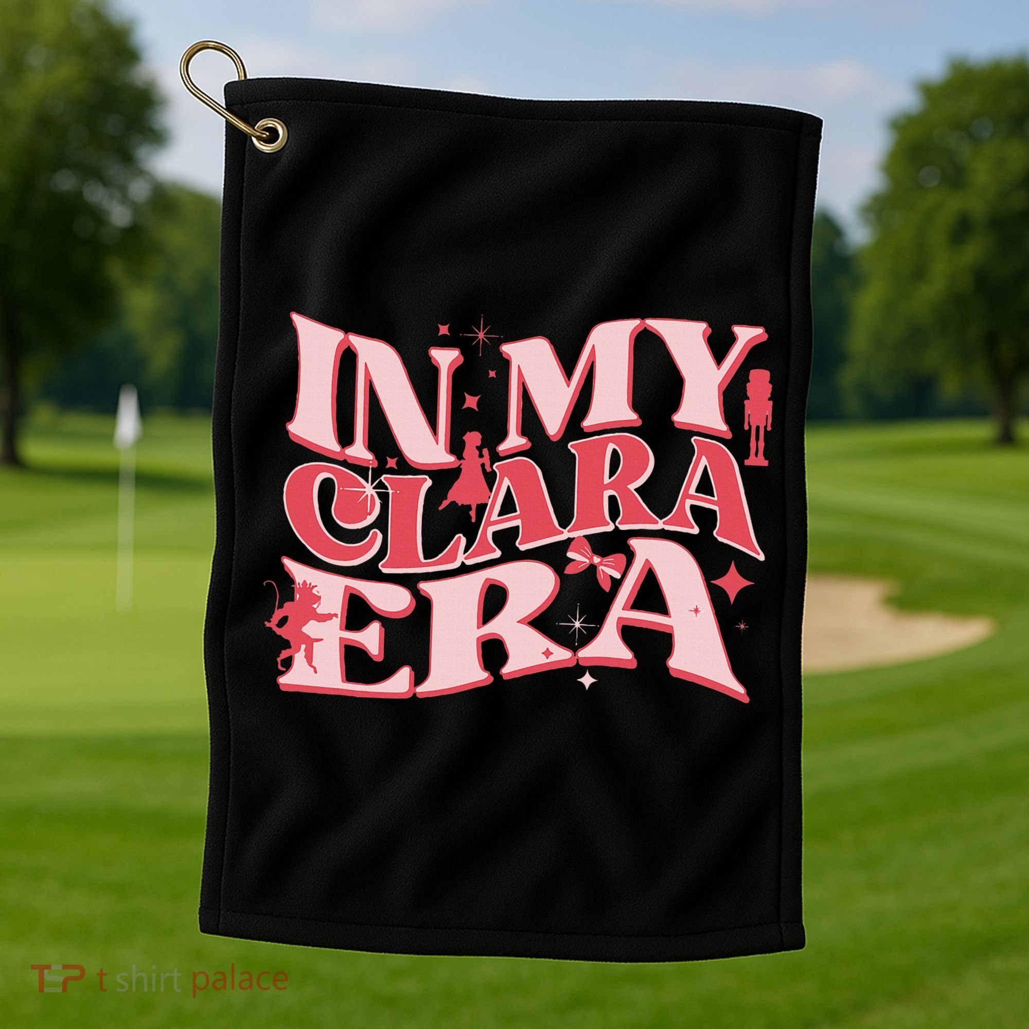 In My Clara Era Nutcracker Ballet Sugar Plum Fairy Groovy Golf Towel