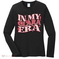 In My Clara Era Nutcracker Ballet Sugar Plum Fairy Groovy Women's Long Sleeve Shirt thumb 0