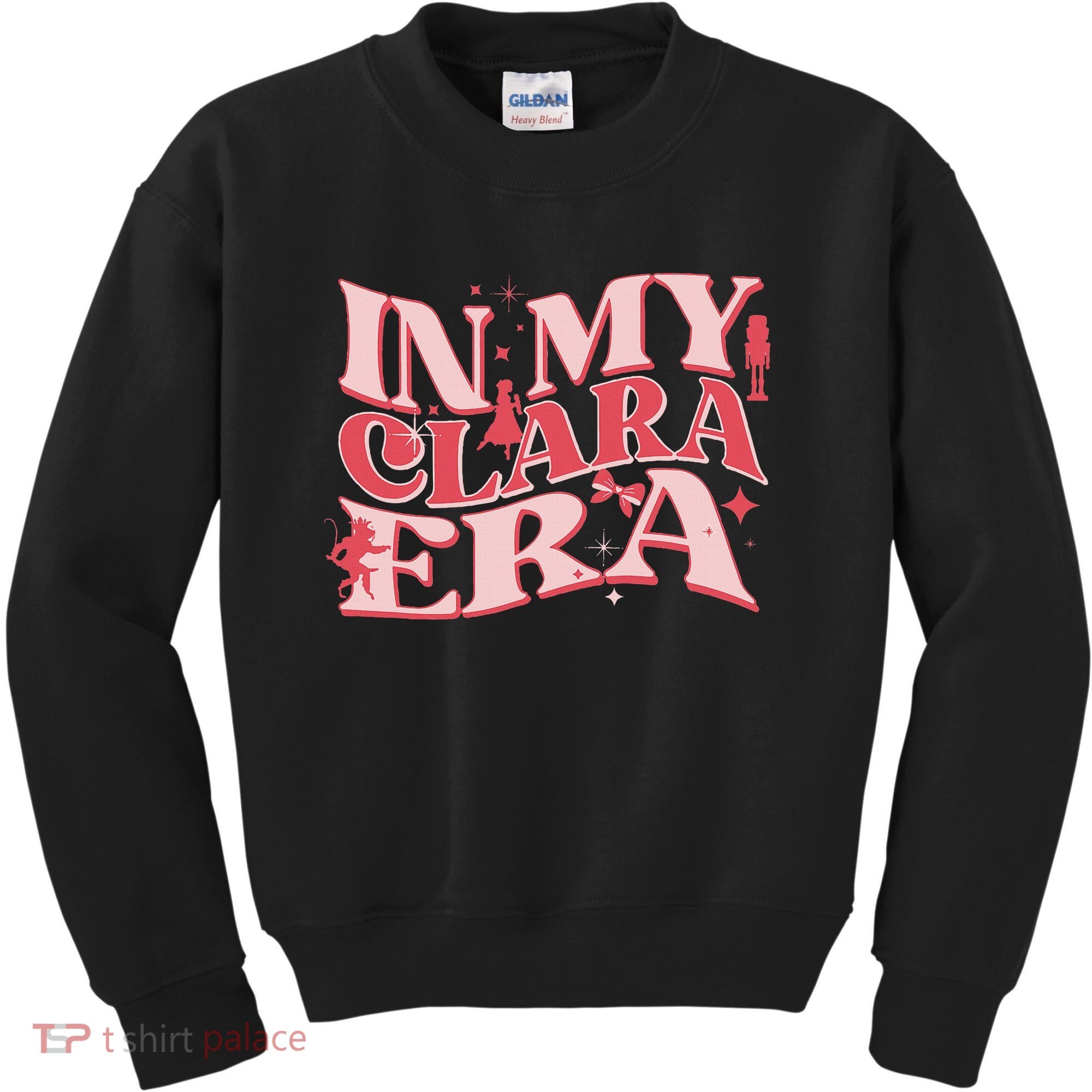 In My Clara Era Nutcracker Ballet Sugar Plum Fairy Groovy Kids Sweatshirt
