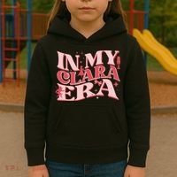 In My Clara Era Nutcracker Ballet Sugar Plum Fairy Groovy Kids Hoodie thumb 3