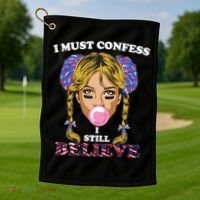I Must Confess I Still Believe Buffalo Golf Towel thumb 1