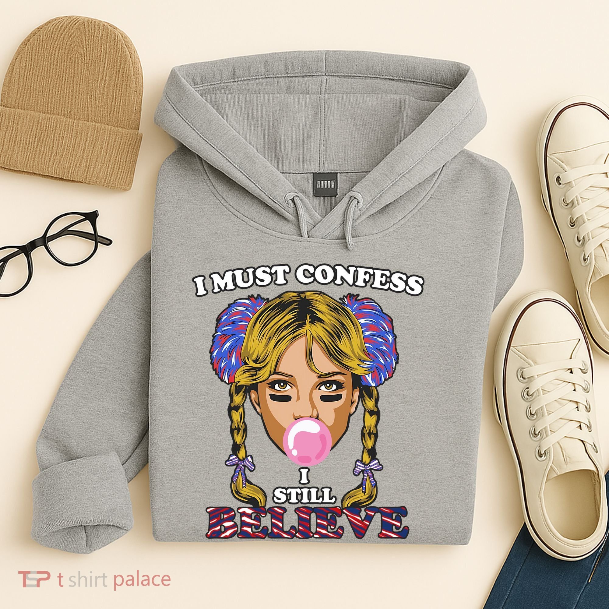 I Must Confess I Still Believe Buffalo Hoodie