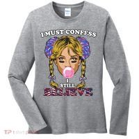 I Must Confess I Still Believe Buffalo Women's Long Sleeve Shirt thumb 0