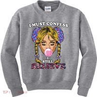 I Must Confess I Still Believe Buffalo Kids Sweatshirt thumb 0