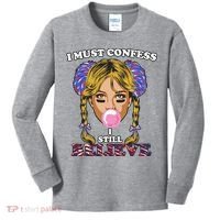I Must Confess I Still Believe Buffalo Kids Long Sleeve Shirt thumb 0
