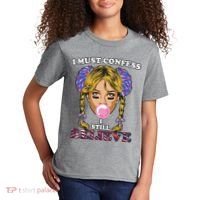 I Must Confess I Still Believe Buffalo Kids T-Shirt thumb 2
