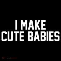 I Make Cute Babies Funny New Dad Mom Gift Coaster thumb 2