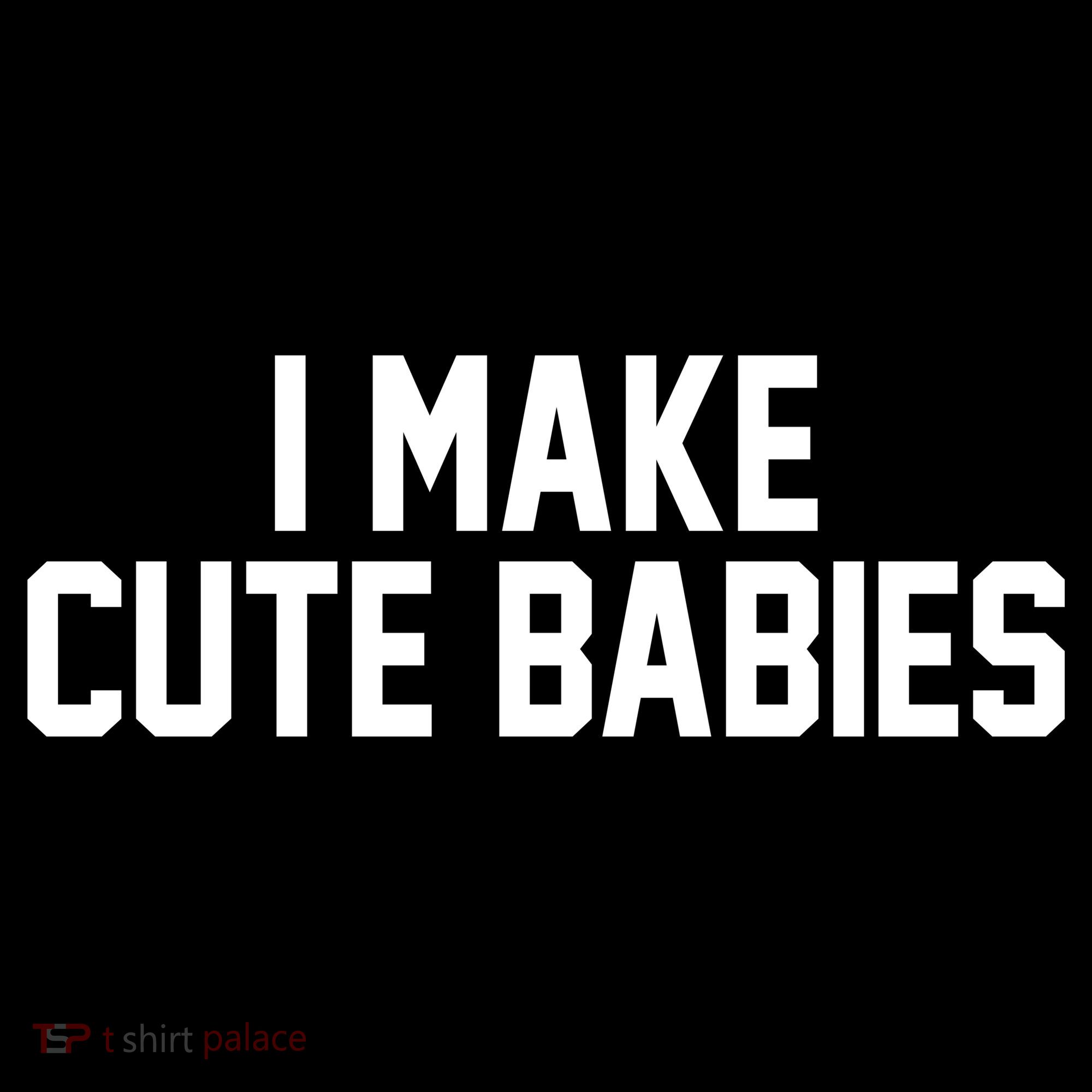 I Make Cute Babies Funny New Dad Mom Gift Coaster
