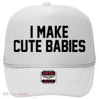 I Make Cute Babies Funny New Dad Mom Gift Hat thumb 0