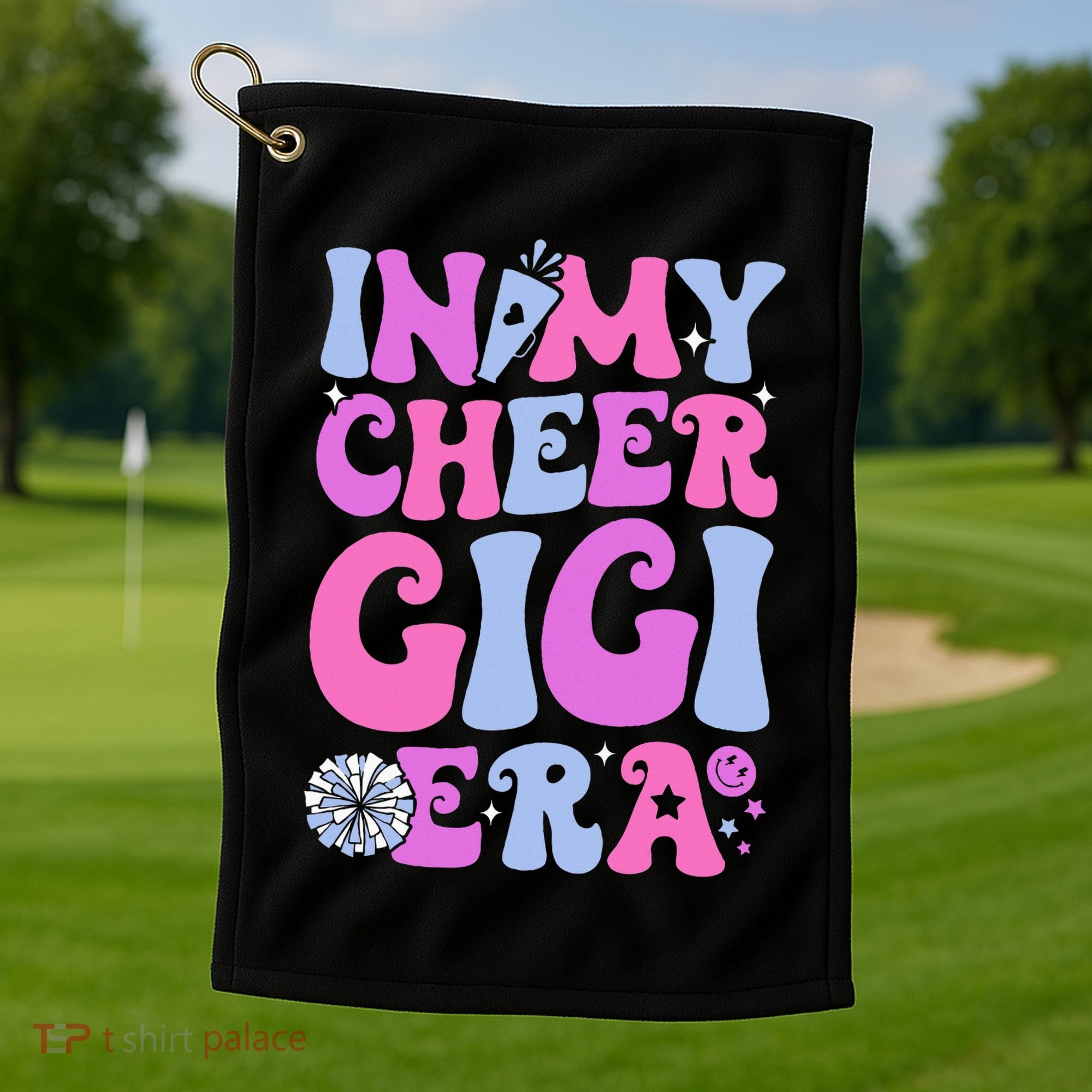 In My Cheer Gigi Era Cheerleading Golf Towel