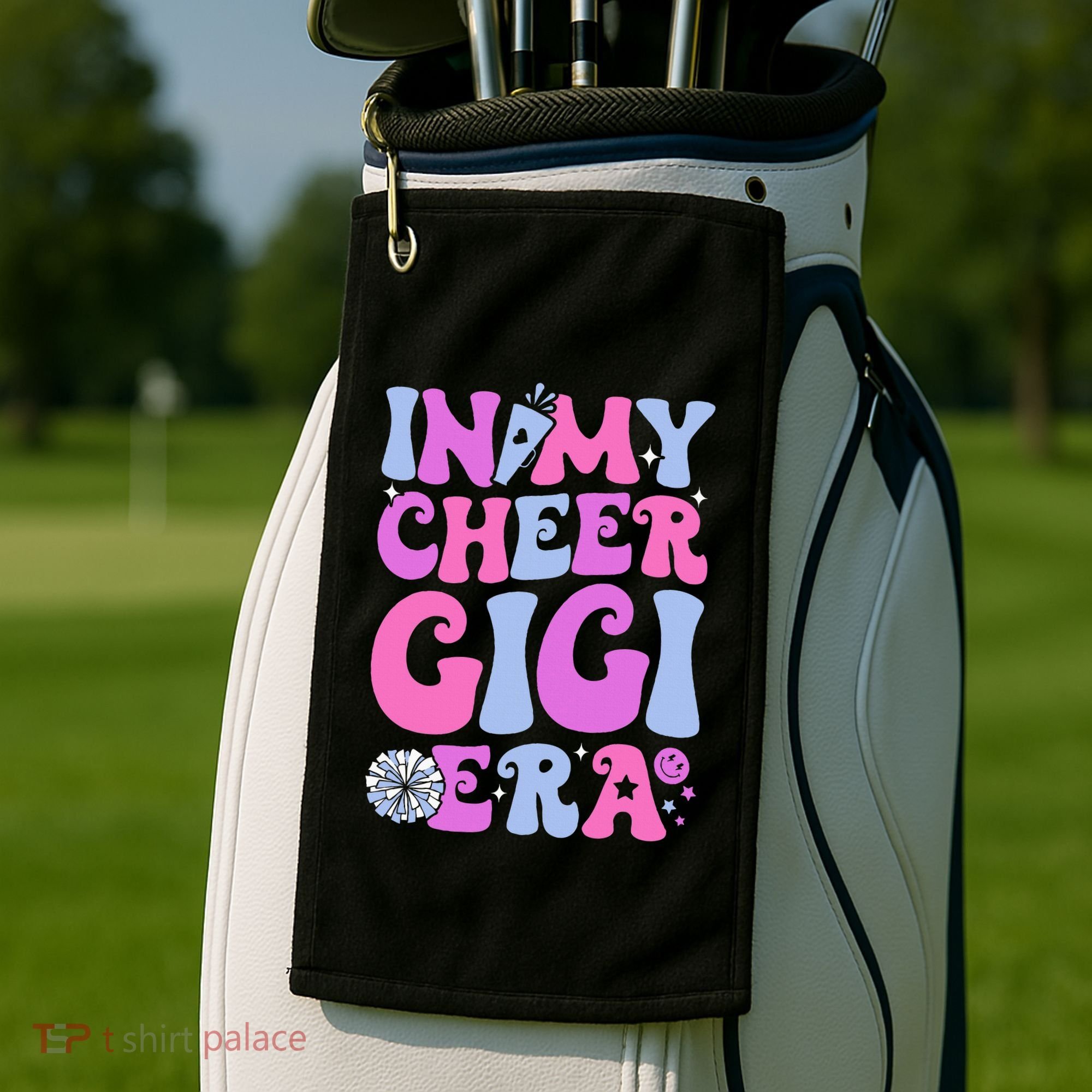 In My Cheer Gigi Era Cheerleading Golf Towel