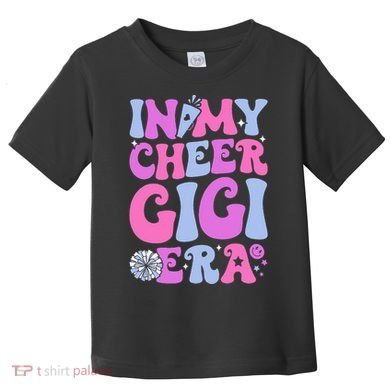 In My Cheer Gigi Era Cheerleading Toddler T-Shirt