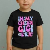 In My Cheer Gigi Era Cheerleading Toddler T-Shirt thumb 2
