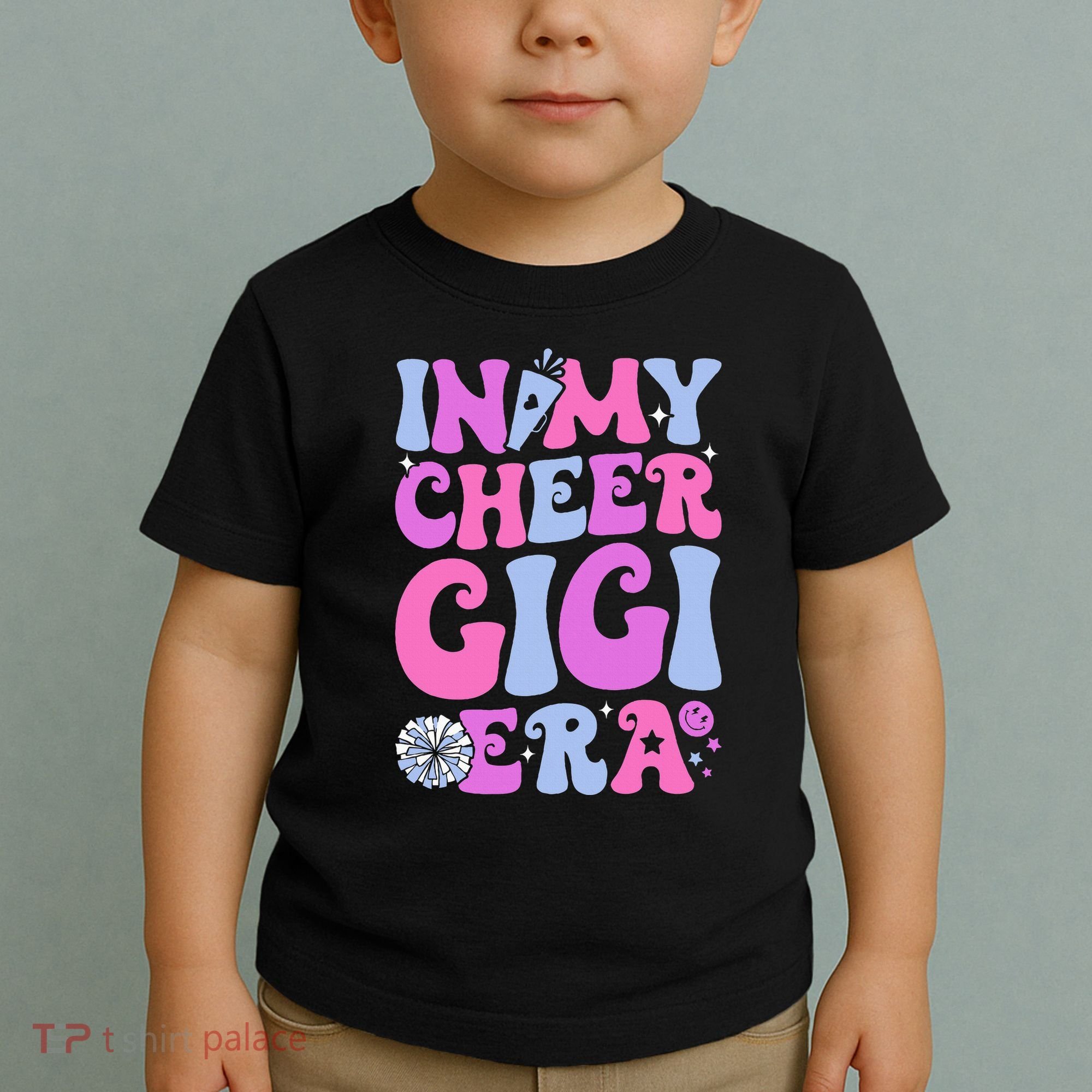 In My Cheer Gigi Era Cheerleading Toddler T-Shirt