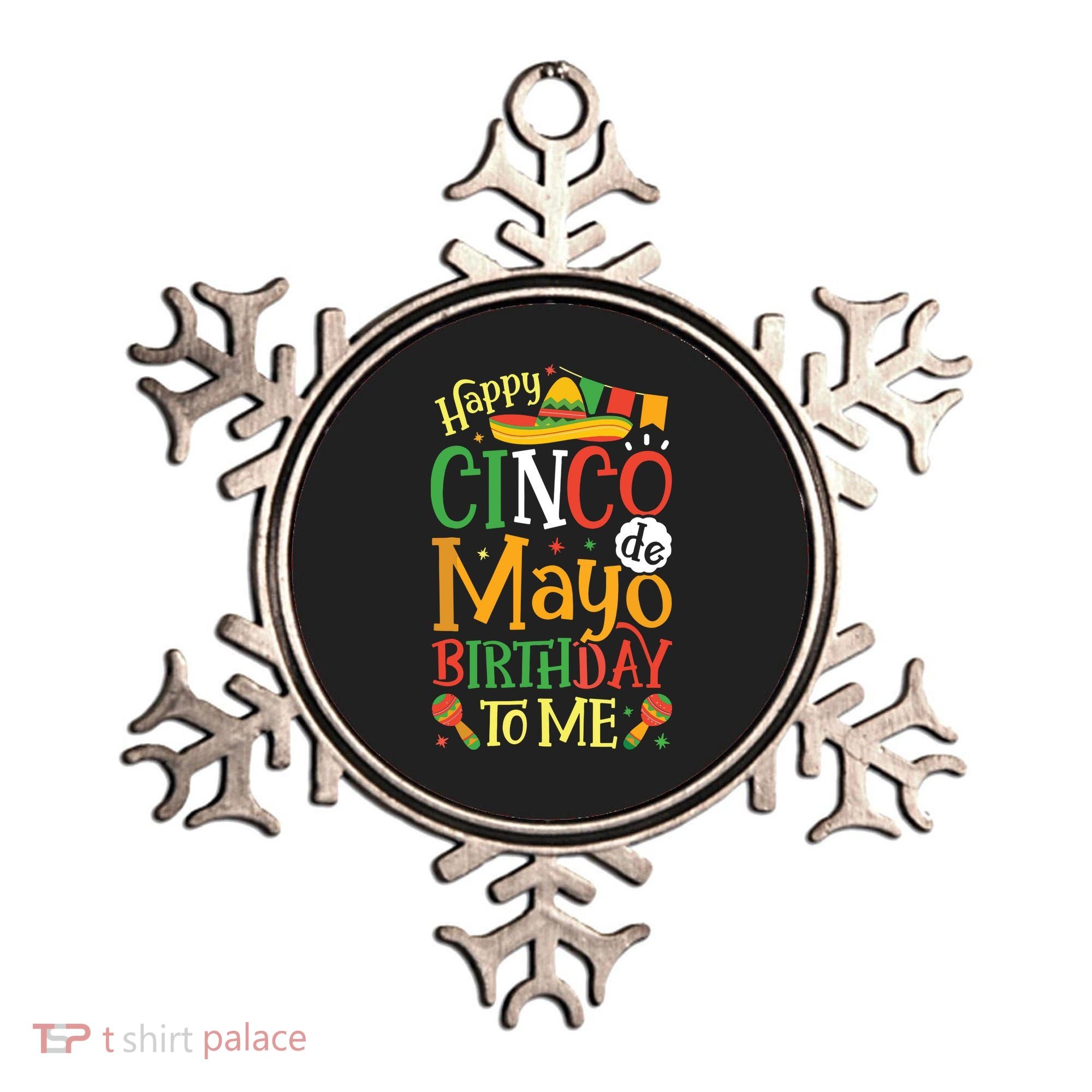 It's My Cinco De Mayo Birthday Fiesta Mexican B Day Party Ornament