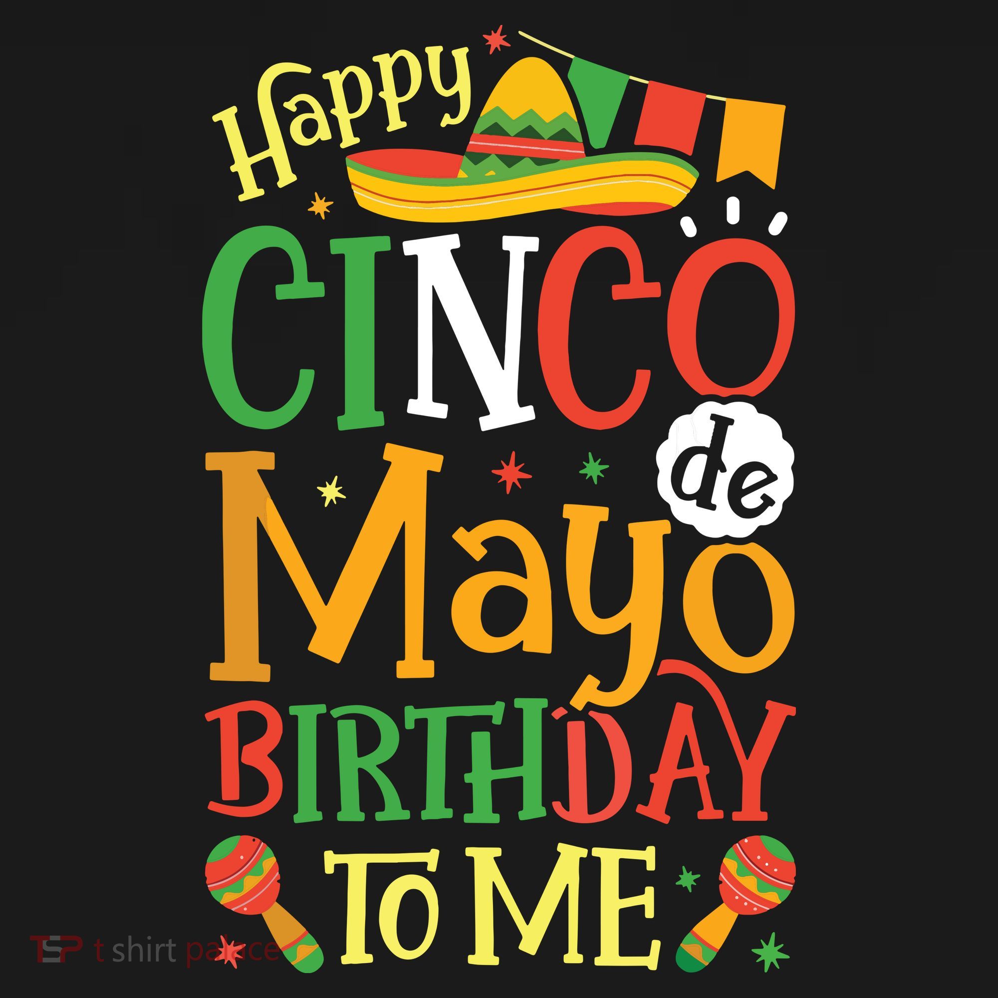 It's My Cinco De Mayo Birthday Fiesta Mexican B Day Party Ornament