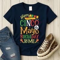 It's My Cinco De Mayo Birthday Fiesta Mexican B Day Party Women's T-Shirt thumb 3
