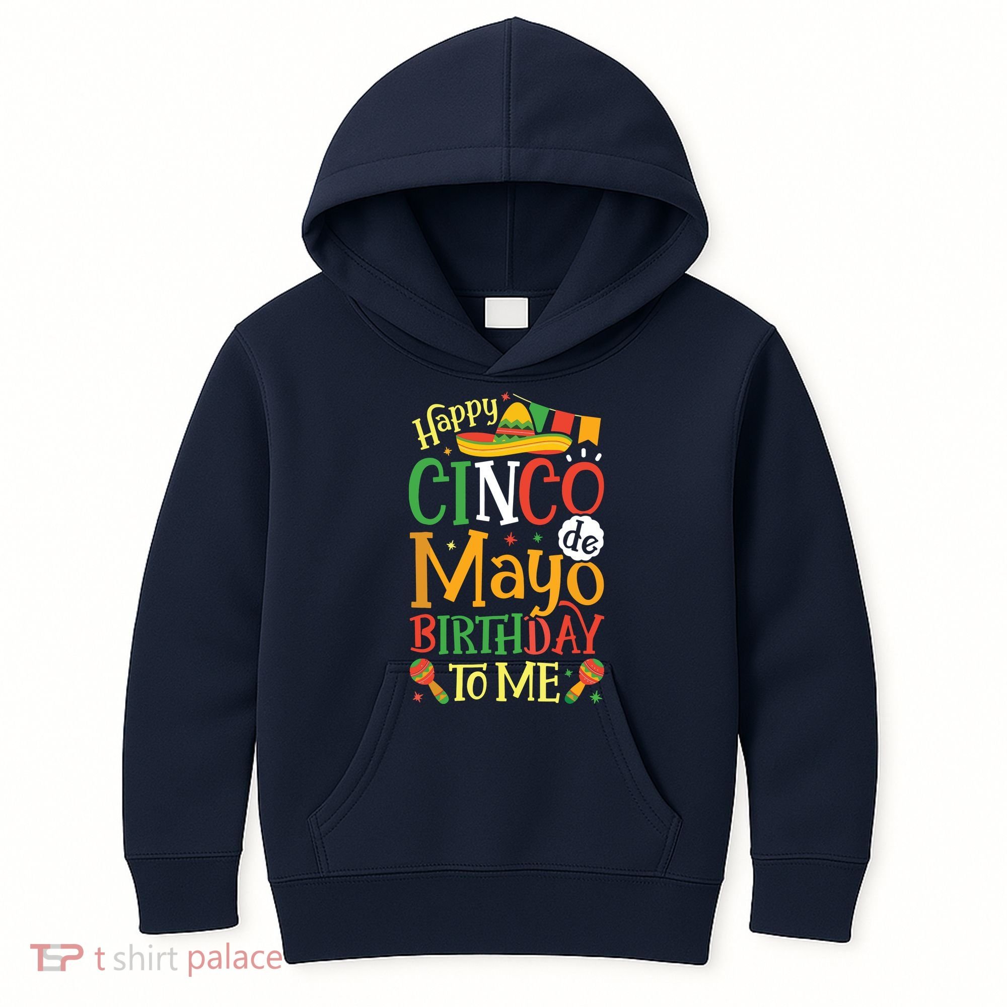 It's My Cinco De Mayo Birthday Fiesta Mexican B Day Party Kids Hoodie