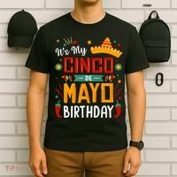 It's My Cinco De Mayo Birthday T-Shirt thumb 6