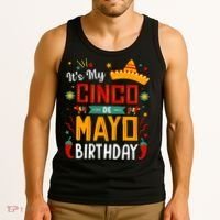 It's My Cinco De Mayo Birthday Tank Top thumb 3